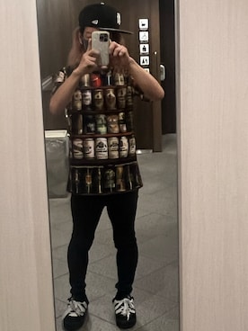 「30代ファッション」｜「アイテム（キャップ）」を使った、kou198402さん（メンズ・160cm）の秋コーディネート