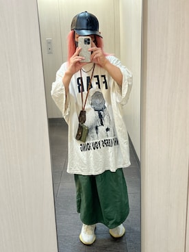 「アイテム（シューズ）」を使った、kou198402さん（メンズ・160cm）の夏コーディネート