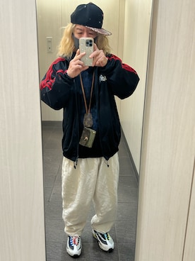 「アイテム（パンツ）」を使った、kou198402さん（メンズ・160cm）の秋コーディネート