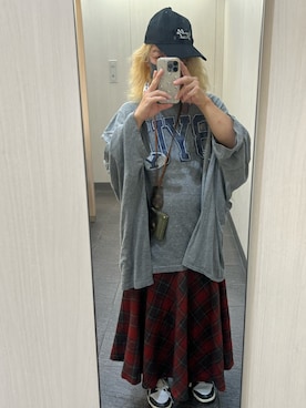 「アイテム（スカート）」を使った、kou198402さん（メンズ・160cm・40代）の夏コーディネート
