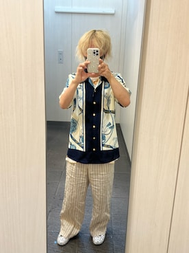 「HYDROGEN（ハイドロゲン）のアイテム」を使った、kou198402さん（メンズ・160cm）の夏コーディネート