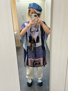 「RINEN（リネン）のアイテム」を使った、kou198402さん（メンズ・160cm）の夏コーディネート