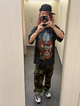 「NIKE（ナイキ）のアイテム（スニーカー、ホワイト系）」を使った、kou198402さん（メンズ・160cm）の夏コーディネート