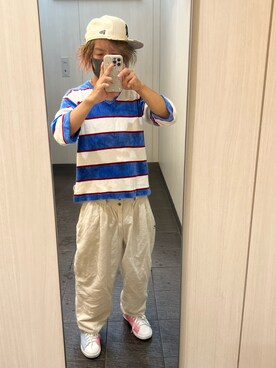 「RINEN（リネン）のアイテム」を使った、kou198402さん（メンズ・160cm）の秋コーディネート