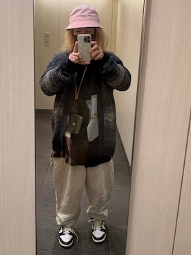 「30代ファッション」｜「アイテム（スウェット）」を使った、kou198402さん（メンズ・160cm）の冬コーディネート