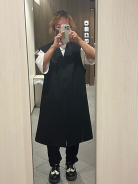「LIMI feu（リミフゥ）のアイテム（パンツ）」を使った、kou198402さん（メンズ・160cm）の夏コーディネート