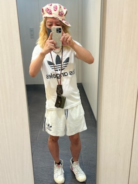 「アイテム（シューズ）」を使った、kou198402さん（メンズ・160cm・40代）の夏コーディネート