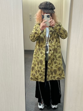 「アイテム（トレンチコート）」を使った、kou198402さん（メンズ・160cm）の秋コーディネート