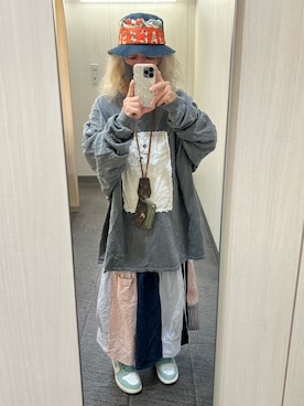 「アイテム（スカート）」を使った、kou198402さん（メンズ・160cm）の秋コーディネート