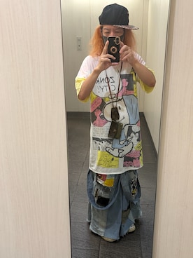 「NEW ERA（ニューエラ）のアイテム（キャップ、ブラック系）」を使った、kou198402さん（メンズ・160cm）の秋コーディネート
