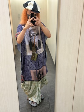 「LOUIS VUITTON（ルイヴィトン）のアイテム」を使った、kou198402さん（メンズ・160cm）の夏コーディネート