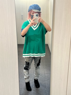 「MM6 Maison Margiela（ｴﾑｴﾑｼｯｸｽ ﾒｿﾞﾝ ﾏﾙｼﾞｪﾗ）のアイテム（ブーツ）」を使った、kou198402さん（メンズ・160cm）の夏コーディネート