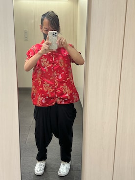 「古着好きな人と繋がりたい」｜「アイテム（スリッポン）」を使った、kou198402さん（メンズ・160cm）の夏コーディネート