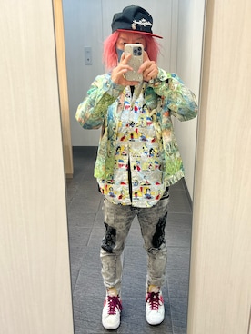 「服バカ」｜「アイテム（ジャケット/アウター）」を使った、kou198402さん（メンズ・160cm）の春コーディネート