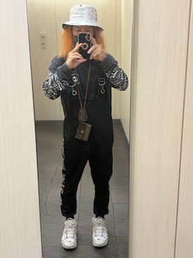 「NEW ERA（ニューエラ）のアイテム（ハット、ホワイト系）」を使った、kou198402さん（メンズ・160cm）の秋コーディネート
