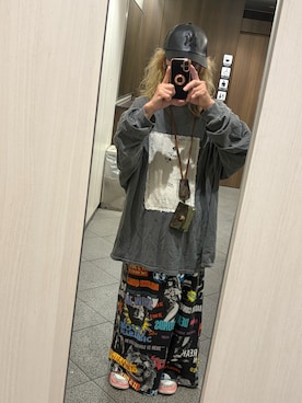「HYSTERIC GLAMOUR（ヒステリックグラマー）のアイテム（スカート、ブラック系）」を使った、kou198402さん（メンズ・160cm）の春コーディネート
