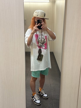 「NIKE（ナイキ）のアイテム（スニーカー、ホワイト系）」を使った、kou198402さん（メンズ・160cm）の秋コーディネート