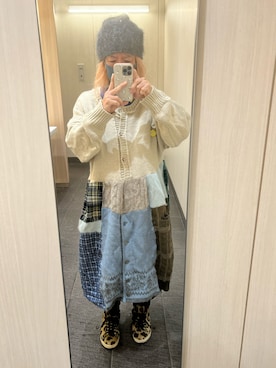 「Re:make（リメイク）のアイテム（トップス）」を使った、kou198402さん（メンズ・160cm）の秋コーディネート