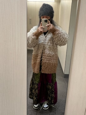 「USEDのアイテム（スカート、その他）」を使った、kou198402さん（メンズ・160cm）の春コーディネート