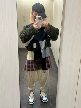 「30代ファッション」｜「アイテム（スウェット）」を使った、kou198402さん（メンズ・160cm）の冬コーディネート
