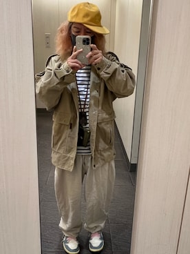 「アイテム（その他アウター）」を使った、kou198402さん（メンズ・160cm）の秋コーディネート