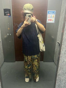 「30代ファッション」｜「アイテム（キャップ）」を使った、kou198402さん（メンズ・160cm）の夏コーディネート