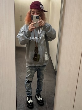 「アイテム（ブーツ）」を使った、kou198402さん（メンズ・160cm）の秋コーディネート