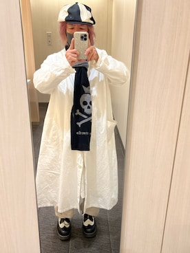 「RINEN（リネン）のアイテム」を使った、kou198402さん（メンズ・160cm）の冬コーディネート