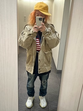 「アイテム（シューズ）」を使った、kou198402さん（メンズ・160cm）の冬コーディネート