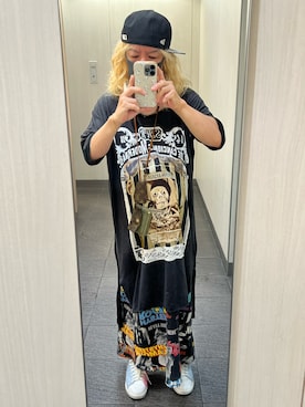 「アイテム（スカート）」を使った、kou198402さん（メンズ・160cm・40代）の夏コーディネート