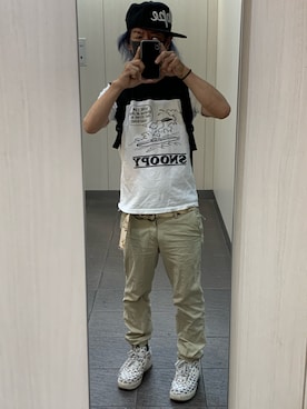 「DOPE（ドープ）のアイテム」を使った、kou198402さん（メンズ・160cm）の夏コーディネート