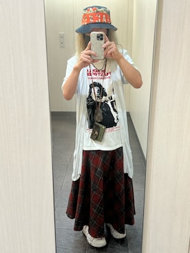 「アイテム（スカート）」を使った、kou198402さん（メンズ・160cm）の秋コーディネート