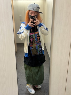 「アイテム（キャップ）」を使った、kou198402さん（メンズ・160cm）の秋コーディネート