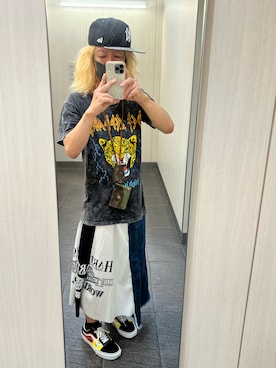 「アイテム（キャップ）」を使った、kou198402さん（メンズ・160cm・40代）の夏コーディネート