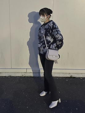 「GRL（グレイル）のアイテム（シュシュ）」を使った、はにーますたーどさん（レディース・155cm）の春コーディネート