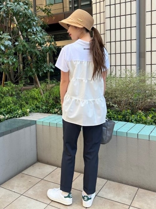 BEAMS GOLF ポロシャツ ポロ ORANGE LABEL / バックティアード