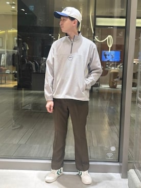 「BEAMS GOLF（ビームスゴルフ）のアイテム」を使った、BEAMS GOLFさん（メンズ・176cm）の秋コーディネート
