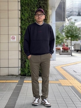「BEAMS GOLF（ビームスゴルフ）のアイテム」を使った、BEAMS GOLFさん（メンズ・176cm）の秋コーディネート