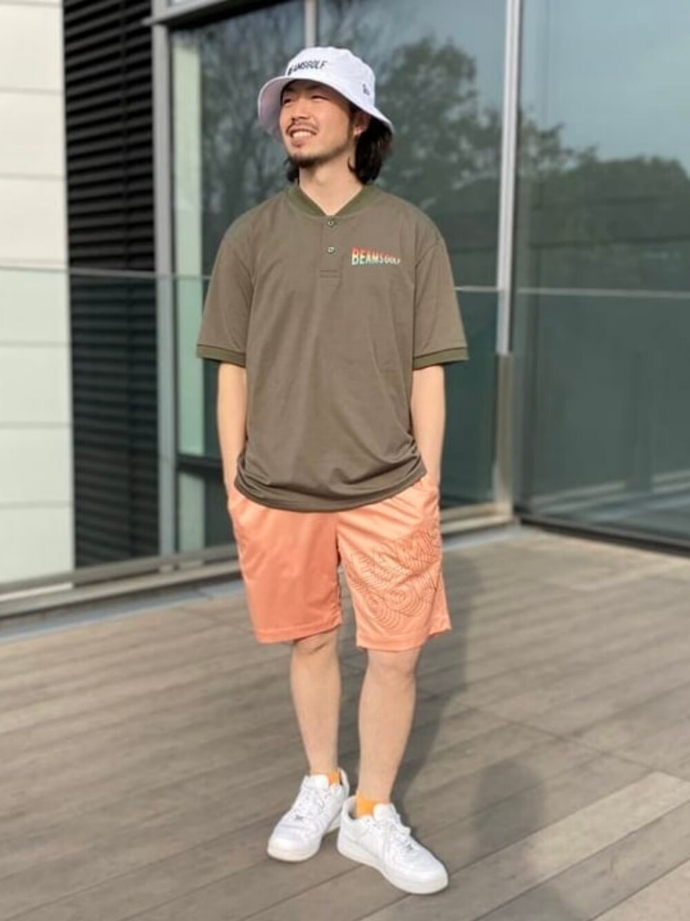 BEAMS GOLF ポロシャツとショートパンツセット M/S BEAMS GOLF ポロシャツとショートパンツセット M/S