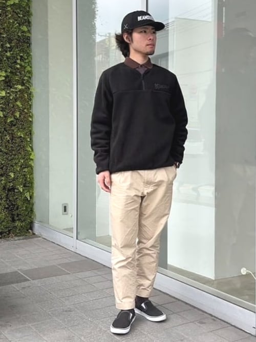 ORANGE LABEL / ハーフジップ フリース トップス（スウェット）｜BEAMS