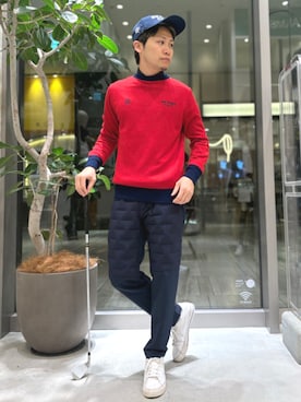 BEAMS GOLFさんのコーディネート