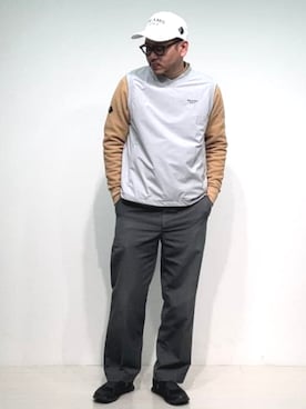 「ゴルフウェア」｜BEAMS GOLFさん（メンズ・176cm）の秋コーディネート