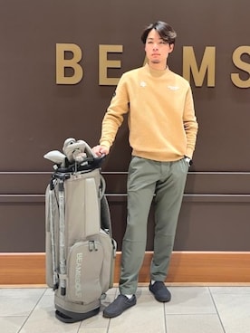 「ゴルフウェア」｜BEAMS GOLFさん（レディース・172cm）の秋コーディネート