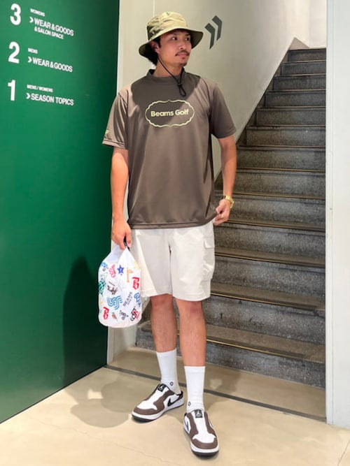 ビームスゴルフ別注NEW ERA メッシュブリム ハット　7 1/2 BEAMS GOLF（ビームス ゴルフ）【別注】NEW ERA / メッシュ ブリム