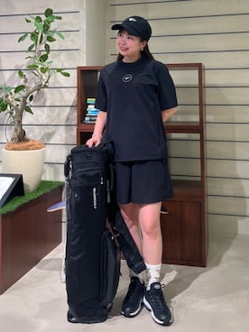 BEAMS GOLFさん（レディース・156cm）の春コーディネート