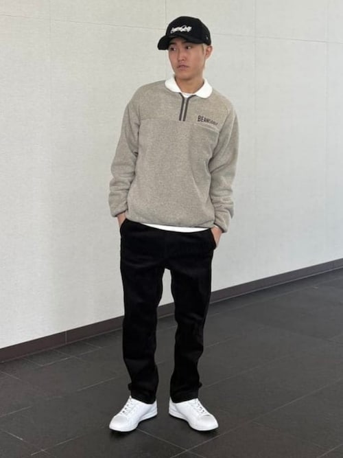 ORANGE LABEL / ハーフジップ フリース トップス（スウェット）｜BEAMS