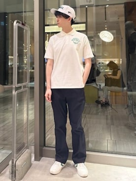 「ゴルフウェア」｜BEAMS GOLFさん（レディース・176cm）の夏コーディネート