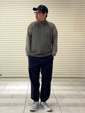 「ゴルフウェア」｜BEAMS GOLFさん（メンズ・176cm）の秋コーディネート