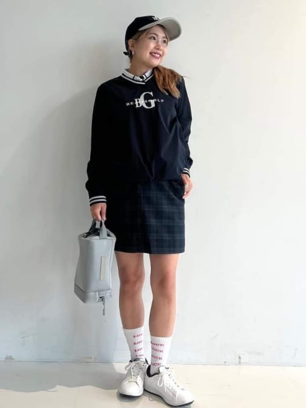 撥水/伸縮性】ORANGE LABEL Vネック リブライン ピステを使った人気