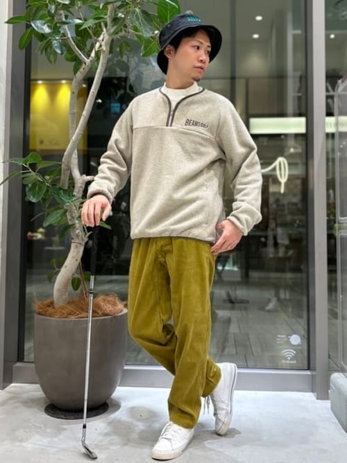 BEAMS GOLF ORANGE LABEL / バティック ハーフジップ BEAMS GOLF ORANGE LABEL ハーフジッププルオーバー グレー - メルカリ